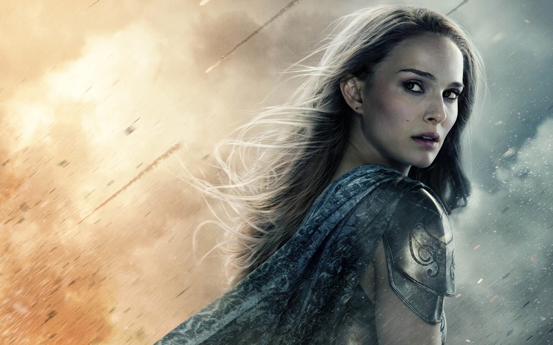 world, dark, 4K, mythology, thor, norse, portman, natalie, 2013, 4000x2500