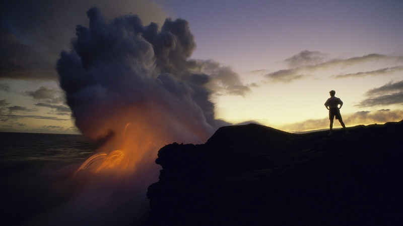 flow, lava, 1080P, hawaii