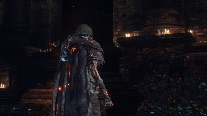 religion, lifestyles, real people, building exterior, history, night, souls, illuminated, DS3, Dark Souls III, obscured face, unrecognizable person, clothing