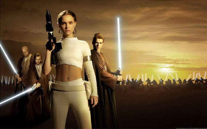 wars, hd, zealand, lightsabers, portman, 1080P, actress, natalie, new, star