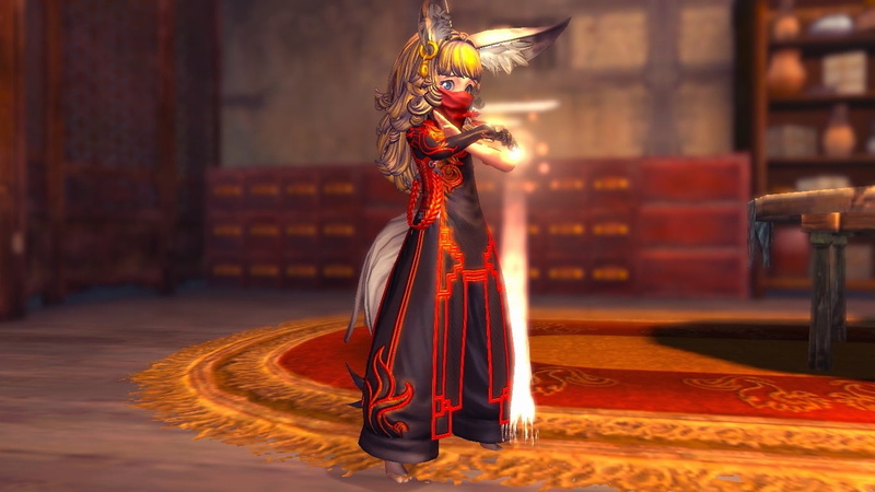 red, mask, mask - disguise, character, creativity, video games, one person, celebration, full length, indoors, game, clothing, focus on foreground, BandS