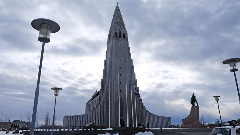 tower, no people, impressive, office building exterior, grey, iceland, europe, iconic, building exterior, religion, reykjavik, nature, beauty, cold, low angle view