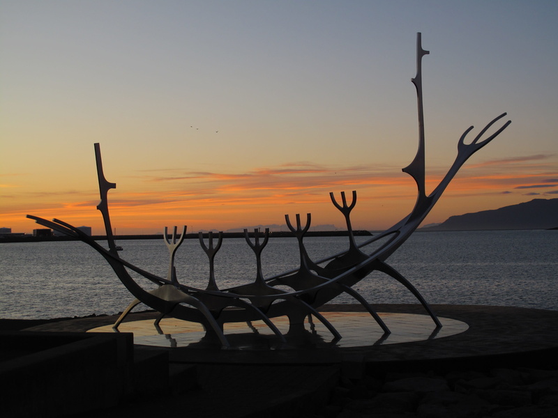 beauty in nature, land, beach, 2K, Viking, Reykjavik, port, Iceland, no people, tranquil scene, viking boat, non-urban scene, outdoors, scenics - nature