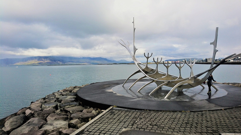 the past, solid, iceland, reykjavik, sky, no people, architecture, scenics - nature, nature, tranquil scene, water, history, day, outdoors, 4K, metal