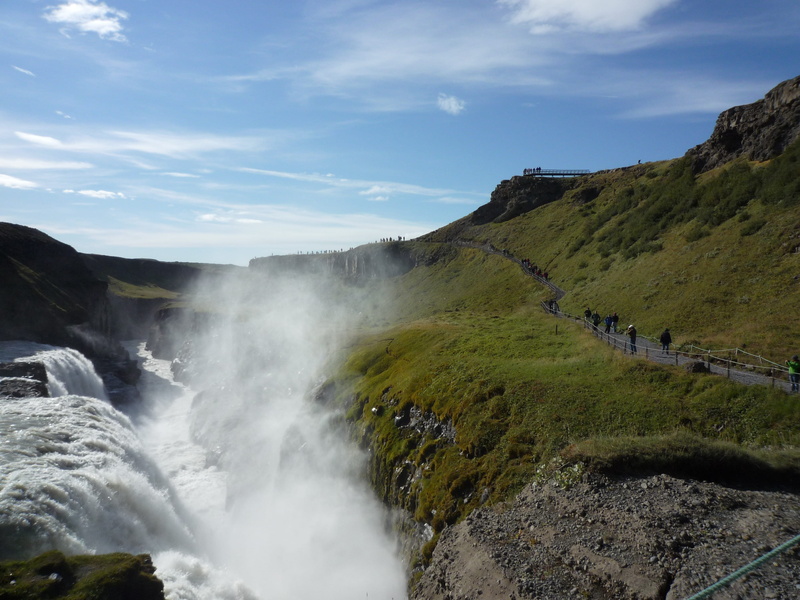 haukadalur, river, landscape, gullfoss, nature, iceland, 2K, hvítá, ölfusá, waterfall