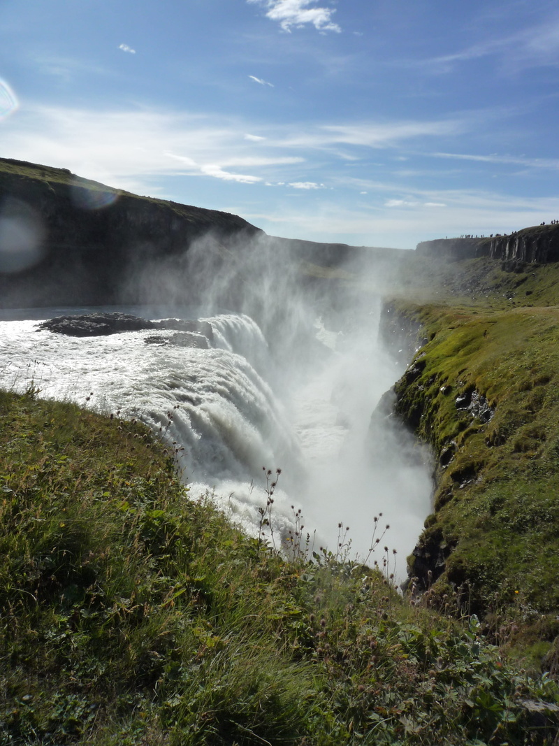 hvítá, beauty in nature, environment, hot spring, land, river, landscape, outdoors, idyllic, motion, ölfusá, non-urban scene, haukadalur, flowing water