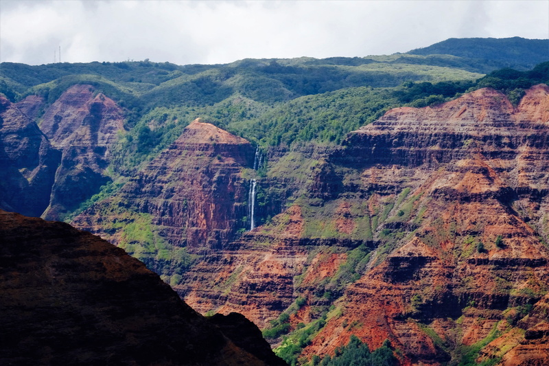 kauai, scenery, land, cloud - sky, outdoors, eroded, sky, idyllic, day, mountain, formation, kauai, tranquil scene, mesa, non-urban scene, 4K, tranquility