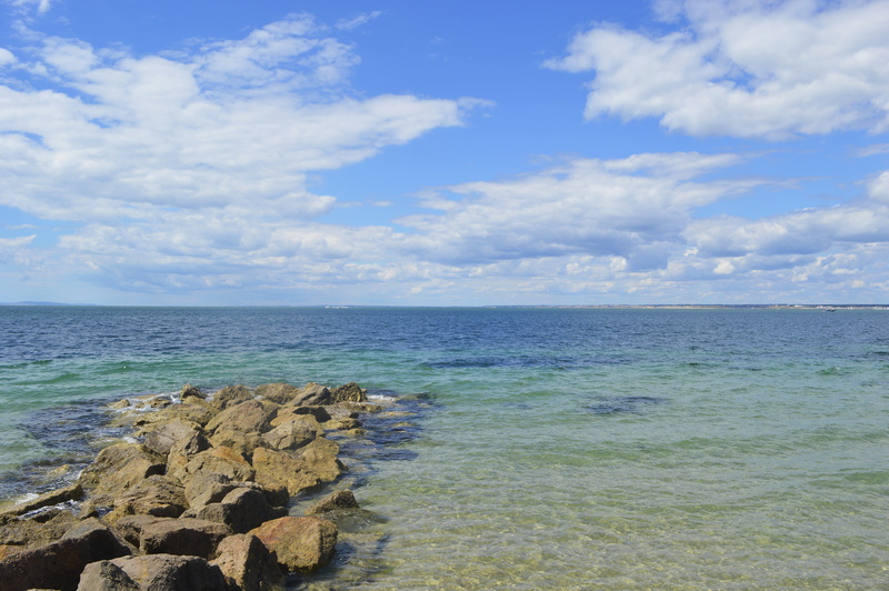 shoreline, horizon over water, rocky coastline, landmark, beauty in nature, day, coast, travel, cloud - sky, land, solid, water, tourism, scenics, scenic