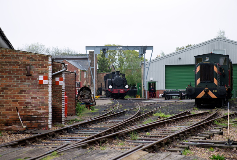 transportation, points, outdoors, lifting gantry, nature, rail transportation, 5K, locomotive, railroad track, track, train, isle-of-wight, train - vehicle