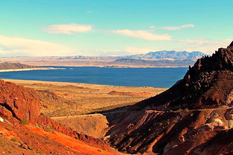 nature, outdoors, travel, mountain, 720P, photo, Boulder City, pre*Game, Nevada, aerial photo, rural, Lake Mead  Nevada, landscape, exposure, boulder