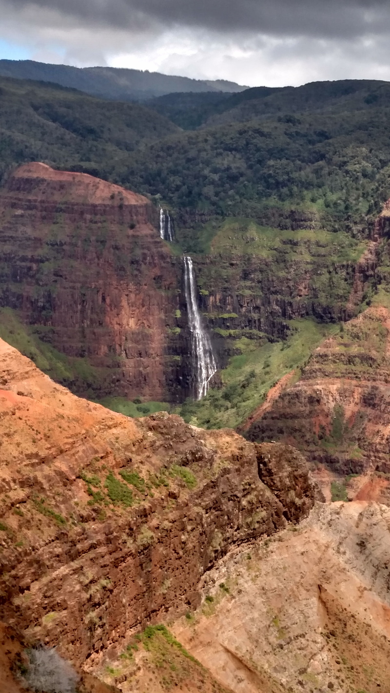 land, tree, hawaii, 5K, flowing water, landscape, non-urban scene, motion, nature, travel, kauai, no people, flowing, scenics - nature, sky, cloud - sky