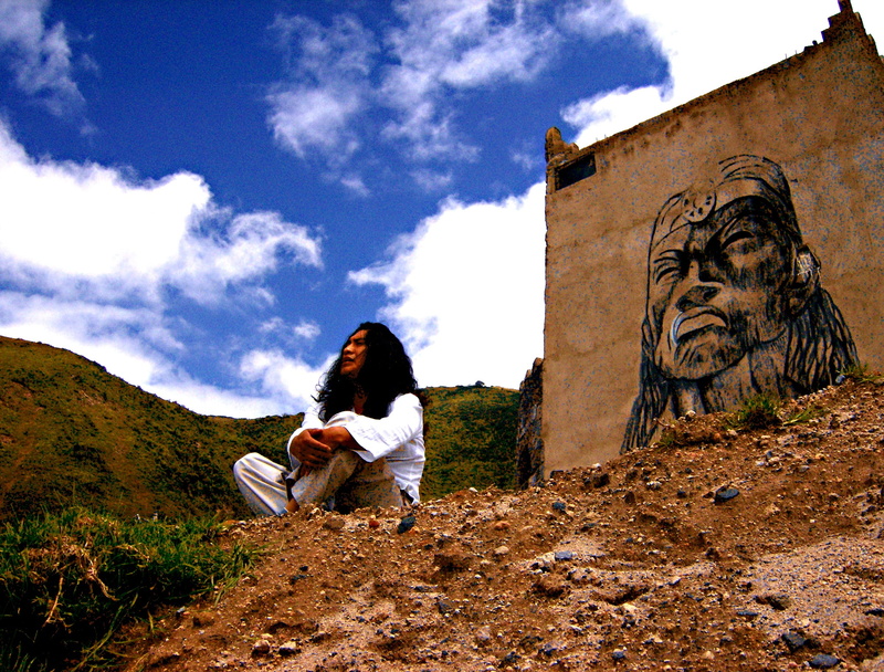 world, museum, women, lifestyles, built structure, day, females, cloud - sky, ortega maila, ecuador, museo templo del sol pintor cristobal ortega maila