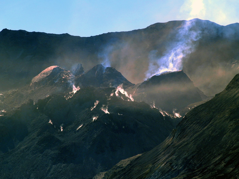 Mount St, environment, volcano, non-urban scene, cloud - sky, idyllic, beauty in nature, smoke - physical structure, remote, day, tranquil scene, mountain ridge