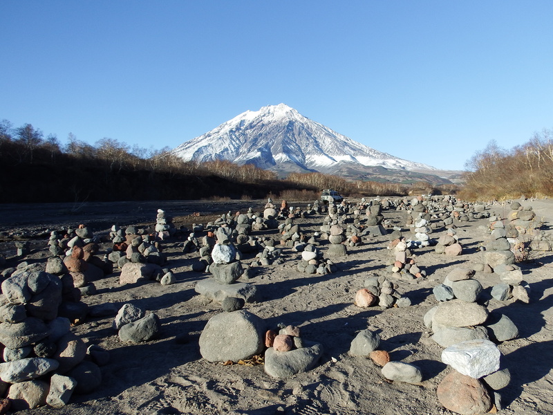 4K, non-urban scene, cold temperature, mountain, pyramid, kamchatka, snowcapped mountain, scenics - nature, beauty in nature, peninsula, tranquil scene