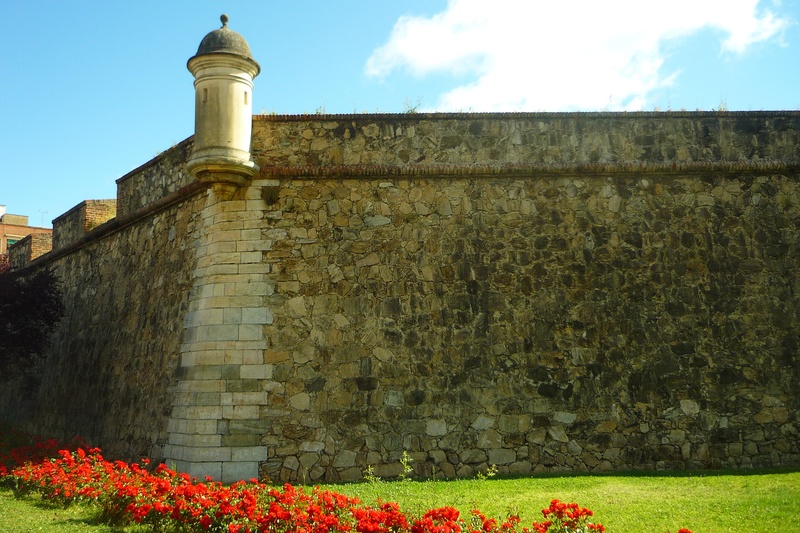 architectural column, the past, old, building exterior, travel destinations, wall - Building Feature, gunships, baluarte, garita, vertex, flowering plant