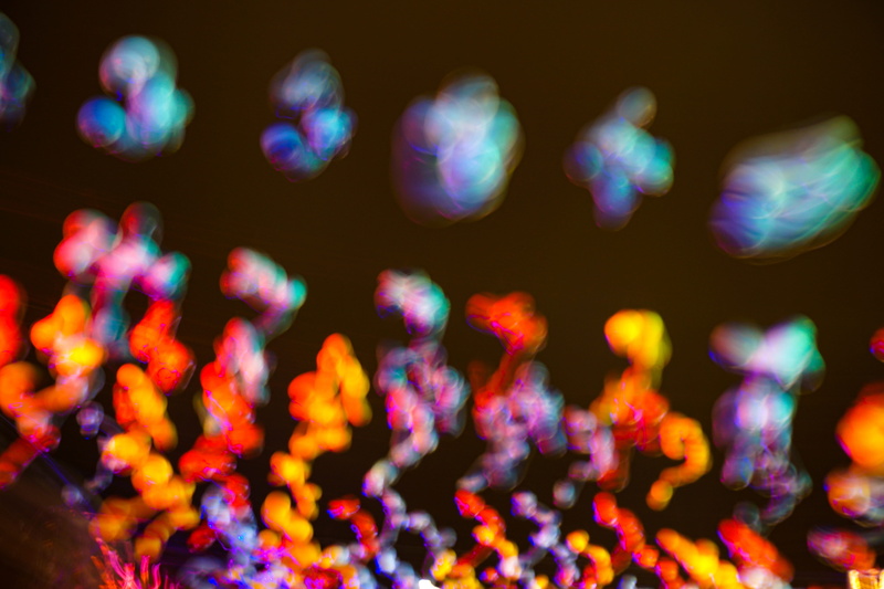 dark, celebration, ballons, glowing, colourfull, spectator, blue, light - natural phenomenon, lighting equipment, defocused, red, light, colour, lens flare