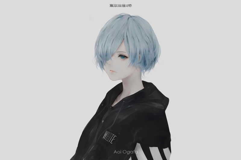 1080P, Tokyo Ghoul:re, Anime, Touka Kirishima