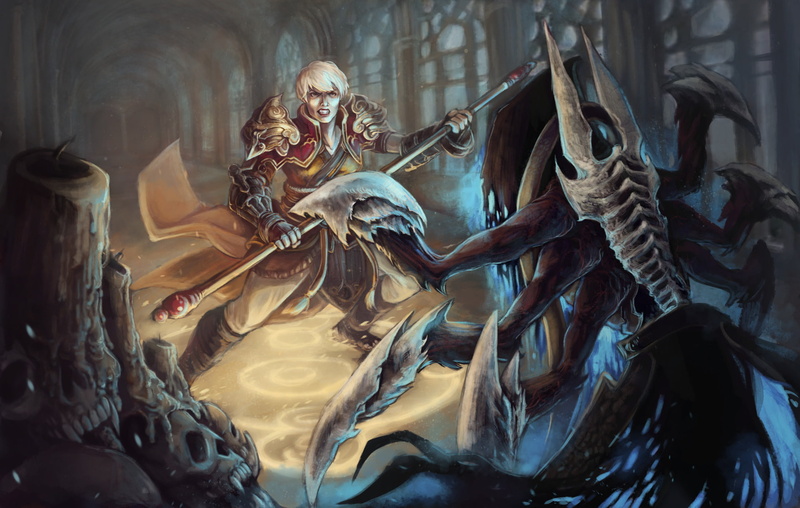 1080P, Diablo, Diablo III, Monk (Diablo III)