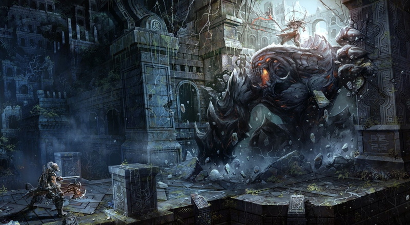 representation, Hack and slash, RPG, built structure, building, building exterior, religion, Video Game, smoke - physical structure, outdoors, architecture