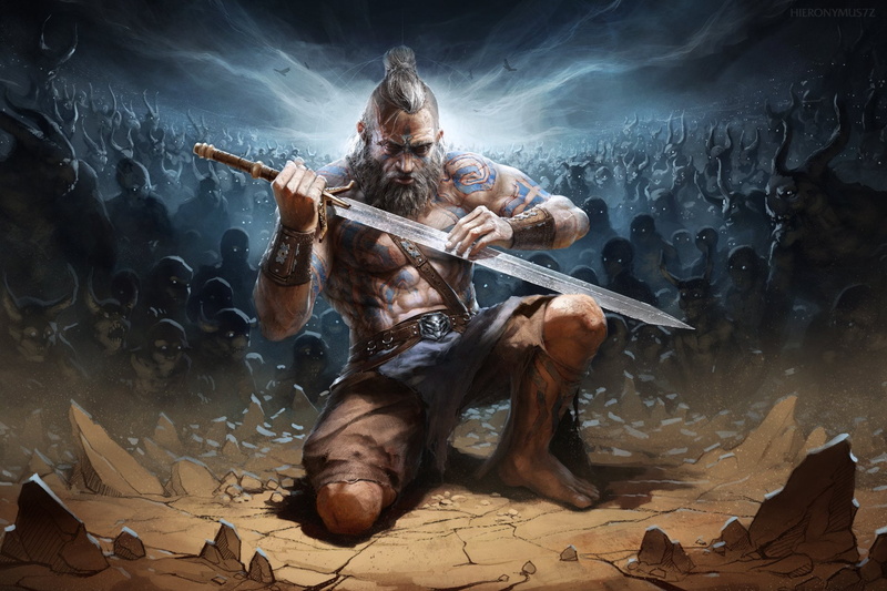 Barbarian (Diablo III), Diablo, Diablo III, 1080P