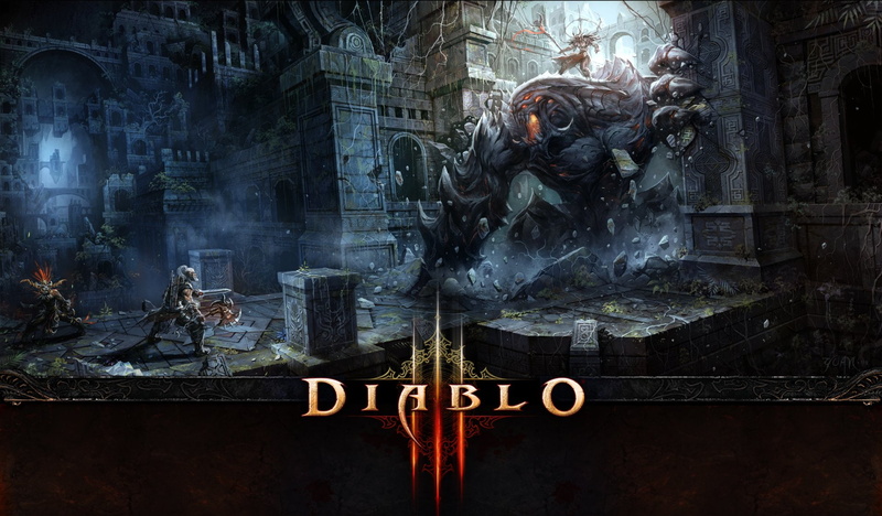 Diablo III, Diablo, Witch Doctor (Diablo III), 1080P, Barbarian (Diablo III)