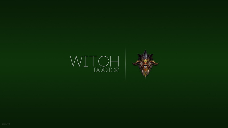 crest, video game characters, 1080P, classes, witch doctor, Diablo III