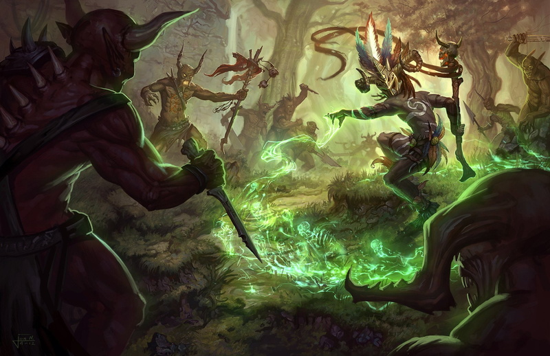 Witch Doctor (Diablo III), Diablo, 1080P, Diablo III