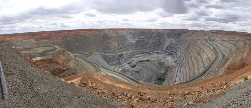 8K, coal mine, gold-construction, land, western australia, gravel, non-urban scene, industry, kalgoorlie-boulder, day, quarry, landscape, Construction
