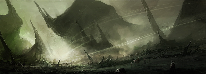 ChrisCold, YongWei Sun on ArtStation, old roads, Ice cave, 2K