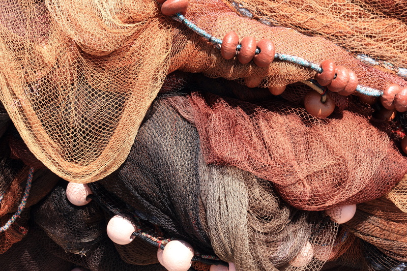 rope, net, fish, 5K, abundance, complexity, pattern, day, fishing net, Float, fishing rod, art and craft, material, mediterranean, large group of objects