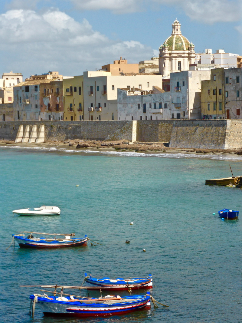 outdoors, scenery, architecture, building, city, mediterranean, waterfront, wall, water, no people, italy, sky, sicily, travel, italian, cloud - sky, built structure