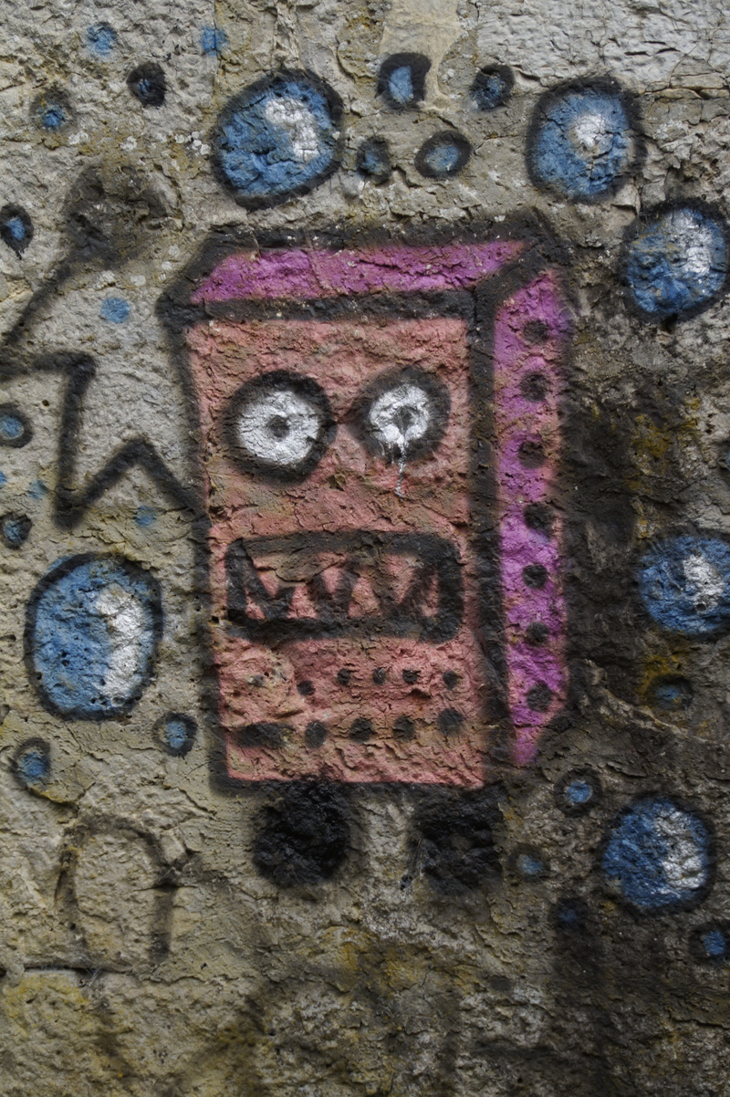 close-up, architecture, comic, 5K, design, sprayed, creativity, Sponge Bob, craft, built structure, wall painting, colorful, no people, text, facade, spray