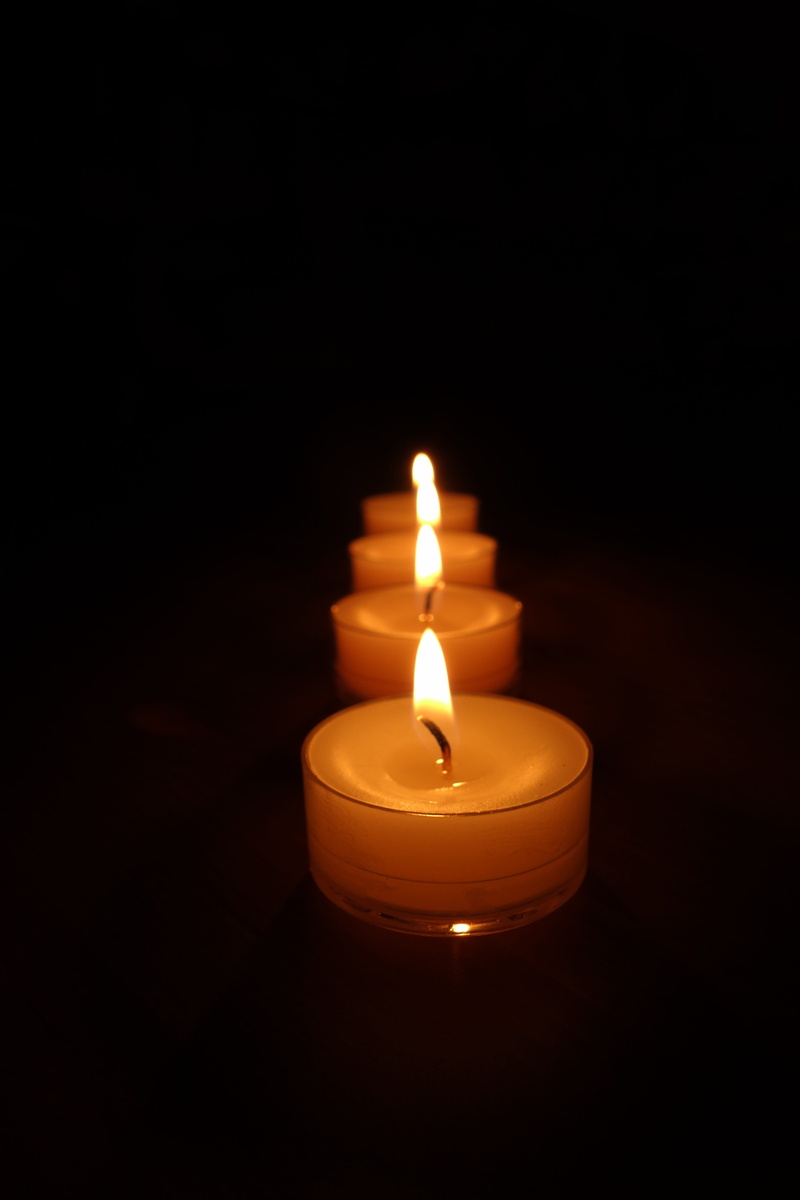 Wax, wax candle, domestic room, candlestick, darkroom, studio shot, luminosity, fire - natural phenomenon, burning, glowing, orange color, wick, romance
