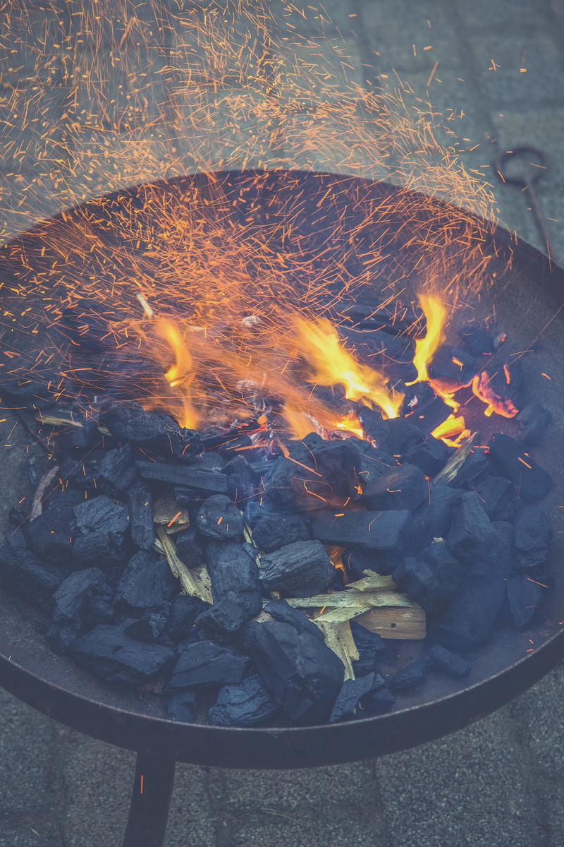 at night, firewood, glowing, heat, burn, flame, hot, grill flares, heat - temperature, fire pit, fire bowl, wood, orange color, bonfire, fire, garden, camping