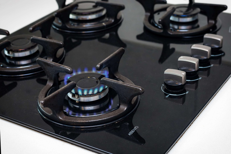 technology, equipment, knob, kitchen, burner - stove top, high angle view, still life, sound recording equipment, connection, arts culture and entertainment