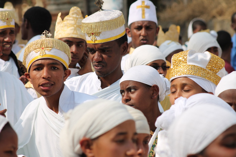 clothing, 4K, real people, ethiopia, belief, building, architecture, crowd, large group of people, spirituality, lifestyles, priests, group of people