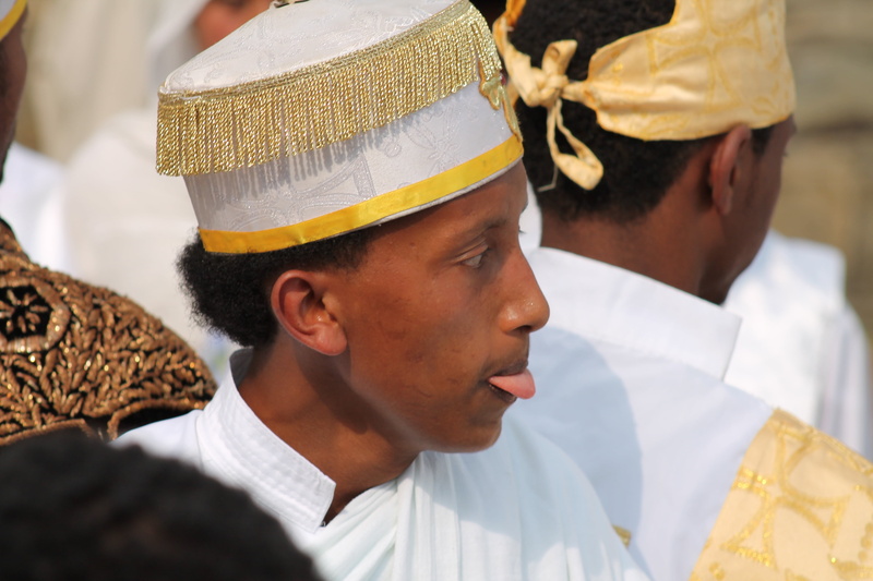 portrait, contemplation, ethiopia, occupation, priest, two people, headshot, men, hat, looking, clothing, togetherness, 4K, orthodox, close-up, young