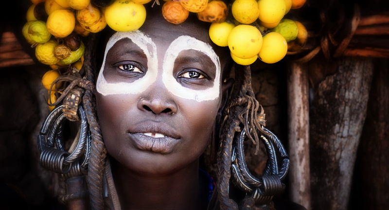 portrait, ethiopia, 4K, style