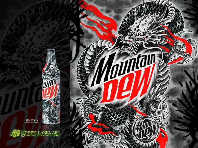 720P, mountain dew