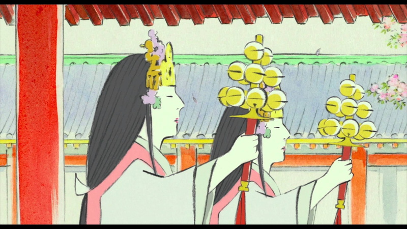 asian, kaguya, drama, cartoon, monogatari, tale, animation, 1080P, princess, fantasy