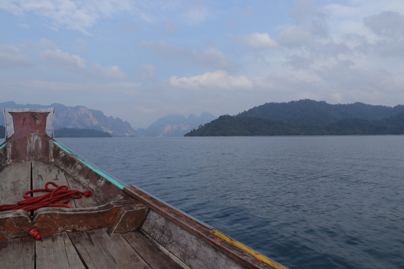 thai boat, forest, beauty in nature, outdoor, no people, water, idyllic, nature, 5K, trekking, surat thani province, hike, day, non-urban scene, tranquility