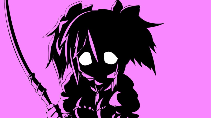 girl, samurai, magi, puella magi madoka magica, holding, madoka kaname, anime, 1920x1080, puella, silhouette, kaname, 1080P, magica, madoka