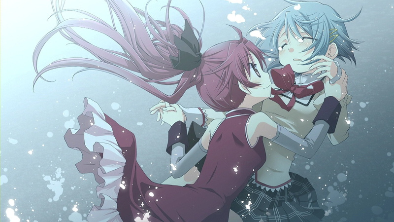Kyōko Sakura, Anime, Puella Magi Madoka Magica, 1080P, Sayaka Miki