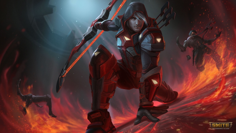 Hou Yi (Smite), 4K, Video Game, Smite