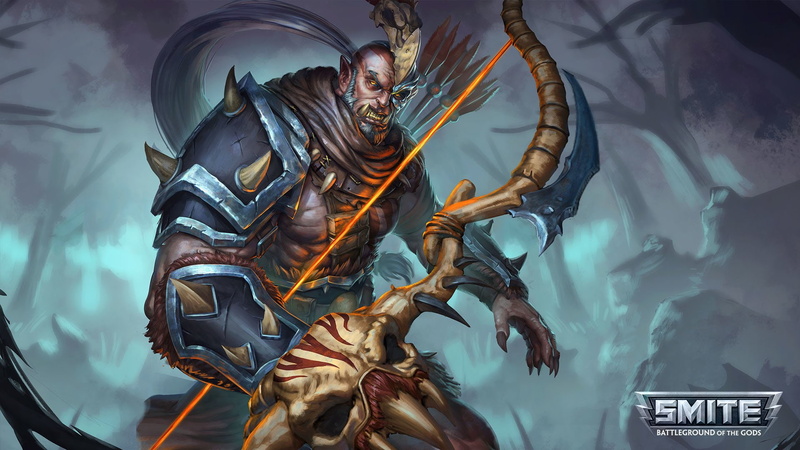 1080P, Video Game, Smite, Hou Yi (Smite)