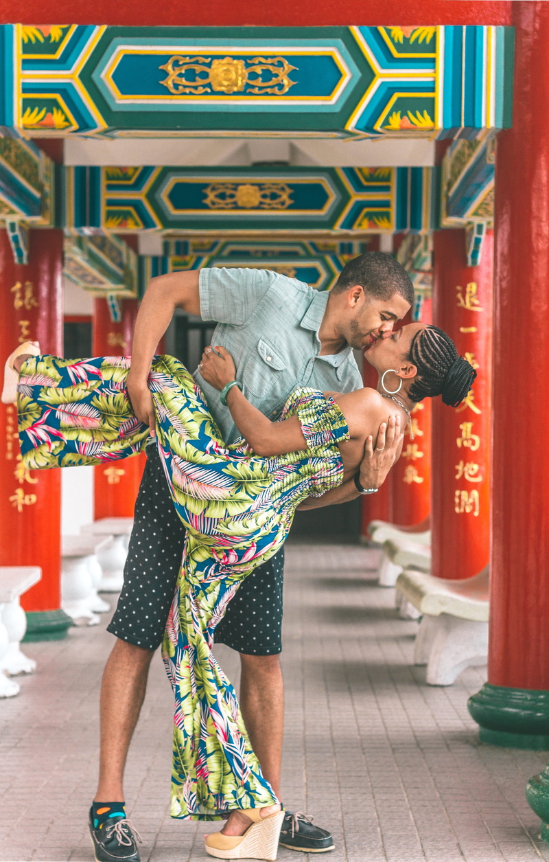 4K, men, two people, full length, women, multi colored, people, kuala lumpur, day, thean hou temple, adult, leisure activity, emotion, enjoyment, malaysia