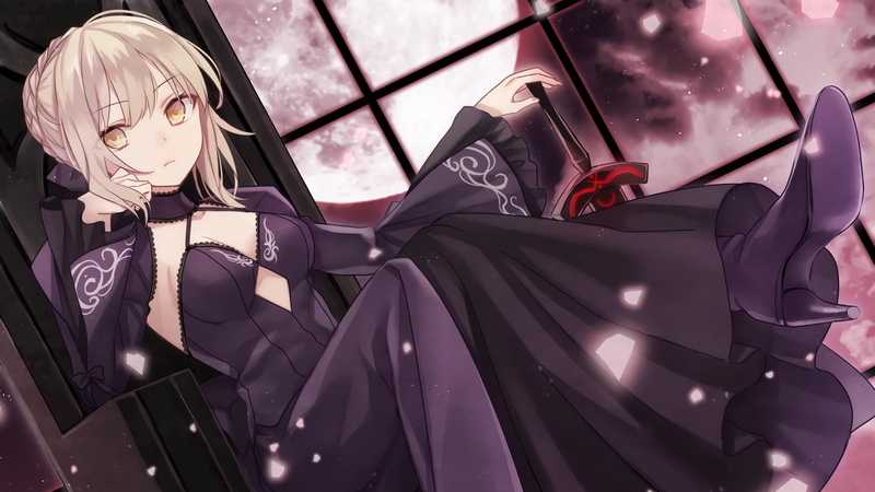 1920x1080, anime girls, fate, anime, series, saber, fate series, 1080P, girls
