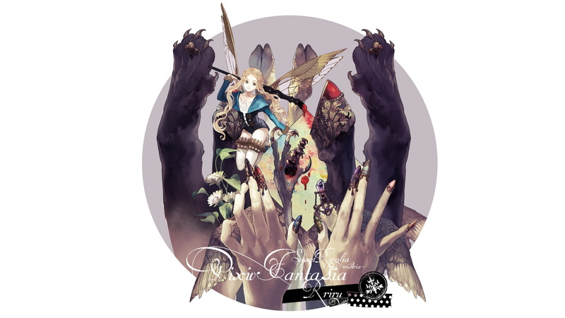 food, wellbeing, animal, plant, fairies, 1080P, anime girls, still life, jewelry, drawing, luxury, precious gem, studio shot, wood - material, Pixiv Fantasia
