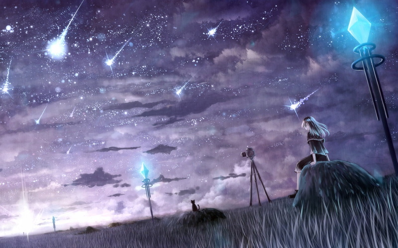 wal, animal themes, architecture, element, low angle view, girl, sitting, cartoon, cloud - sky, haired, animal wildlife, hay, white, 1080P, nature, outdoors