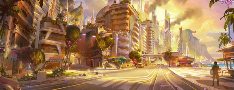 Blizzard Entertainment, 8K, digital art, artwork, video games, concept art, Overwatch, Overwatch 2